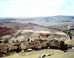 Atienza - Atienza desde el aire - Aérea 1970