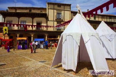 Atienza - Feria Medieval - Tiendas de campaña