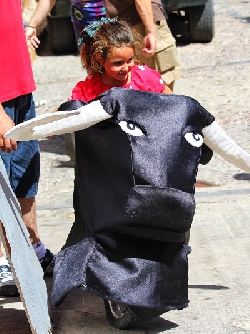 Atienza - Fiestas Patronales Santísimo Cristo - Encierros infantiles