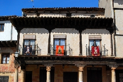 Atienza - Semana Santa - Balcones decorados