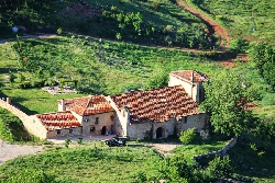 Atienza - Iglesia de Nuestra Señora del Val - Vista desde el castillo