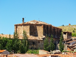 Atienza - Iglesia de San Juan - Vista desde la Judería