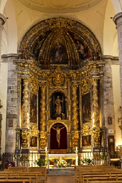 Atienza - Iglesia de San Juan - Altar mayor