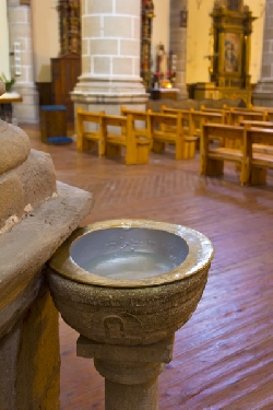 Atienza - Iglesia de San Juan - Pila