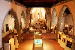 Atienza - Iglesia Museo San Gil - Nave central desde el coro