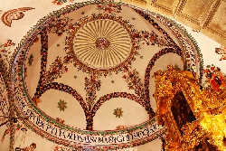 Atienza - Iglesia Museo Santísima Trinidad - Techo Capilla 