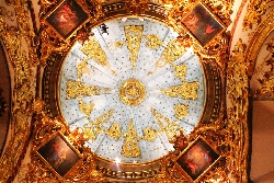 Atienza - Iglesia Museo Santísima Trinidad - Techo capilla