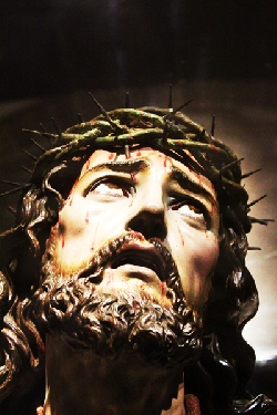 Atienza - Iglesia Museo Santísima Trinidad - Cristo del Perdón - cara