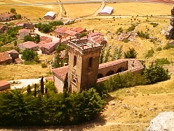 Atienza - Iglesia San Salvador - Vista desde la muralla
