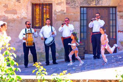 Atienza - Fotografías de las fiestas de Atienza 2017 - Dulzaineros y gaiteros